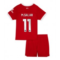 Dres Liverpool Mohamed Salah #11 Domaci za djecu 2023-24 Kratak Rukav (+ kratke hlače)